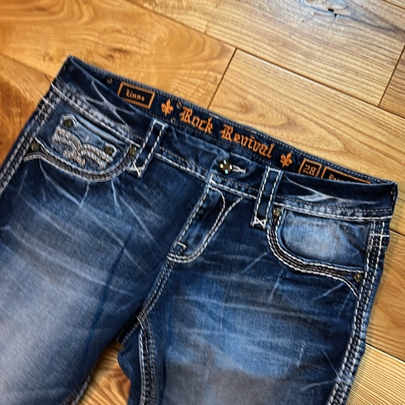 Rock Revival “Linne” Easy Crop, Sz 28 - Picture 3 of 4